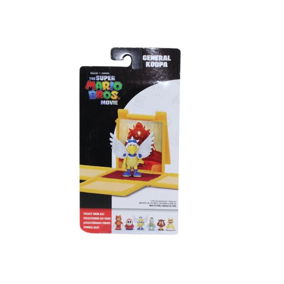 Super Mario Bros Movie General Koopa Figure w/ Question Block Jakks Pacific - Picture 8 of 17